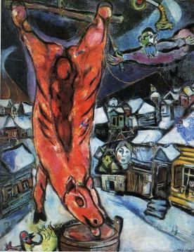  contemporary - Flayed ox contemporary Marc Chagall